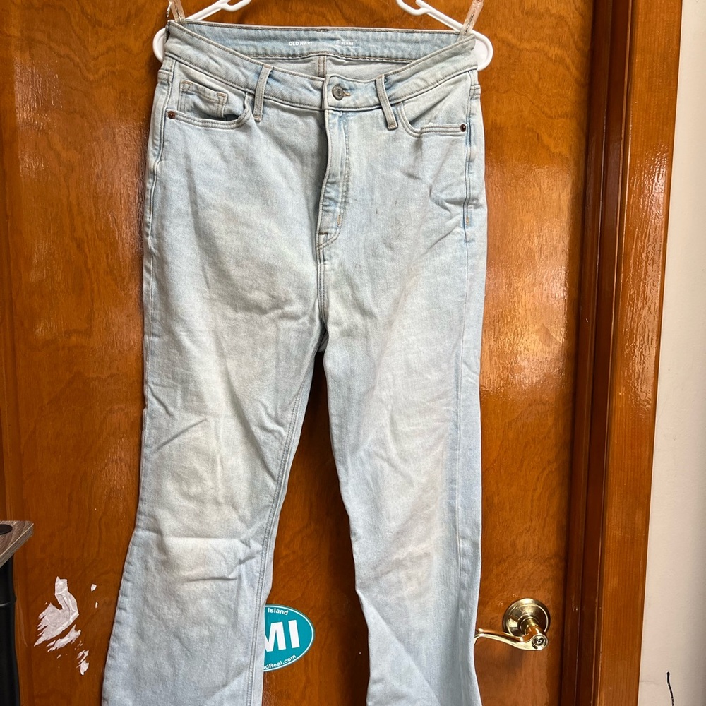 Old Navy Light Wash Straight Leg Women's Jeans